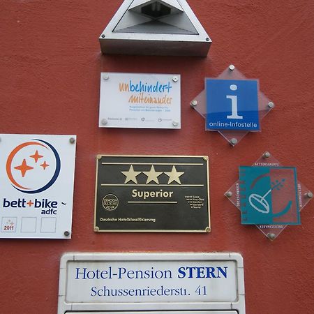 Hotel Pension Stern Bad Buchau Εξωτερικό φωτογραφία